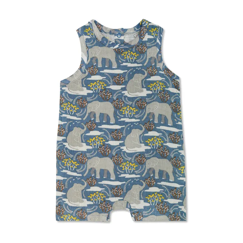 Apple Park Muslin Coveralls - Safari Party