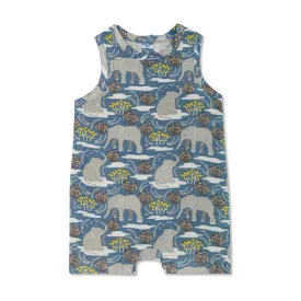 Apple Park Muslin Coveralls - Safari Party