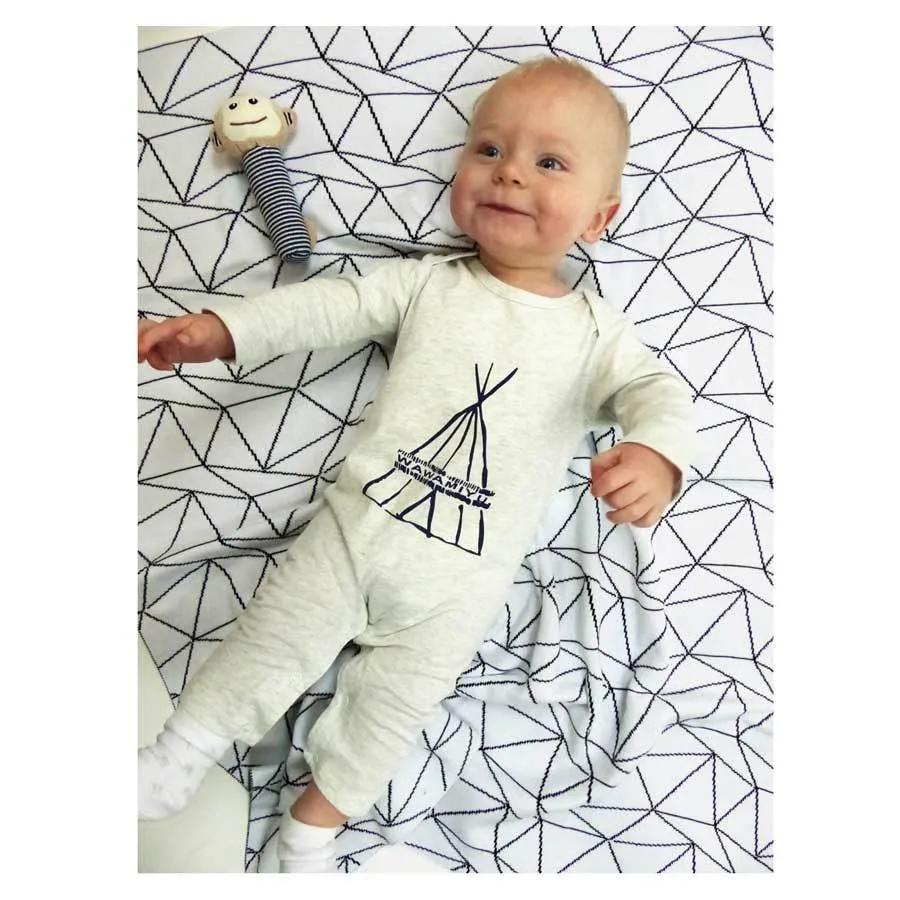 Black Galaxy Cotton Baby Blanket