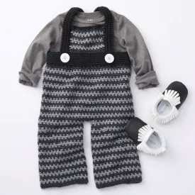 Caron Crochet Funny Dungarees