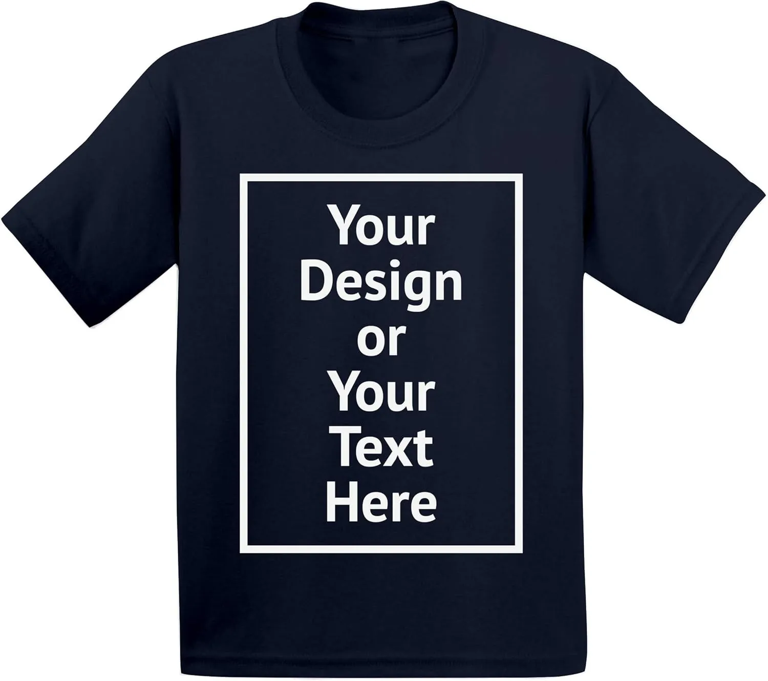 Custom Baby Shirt Baby Boys Baby Girls Personalized Text T-Shirt Front/Back Print