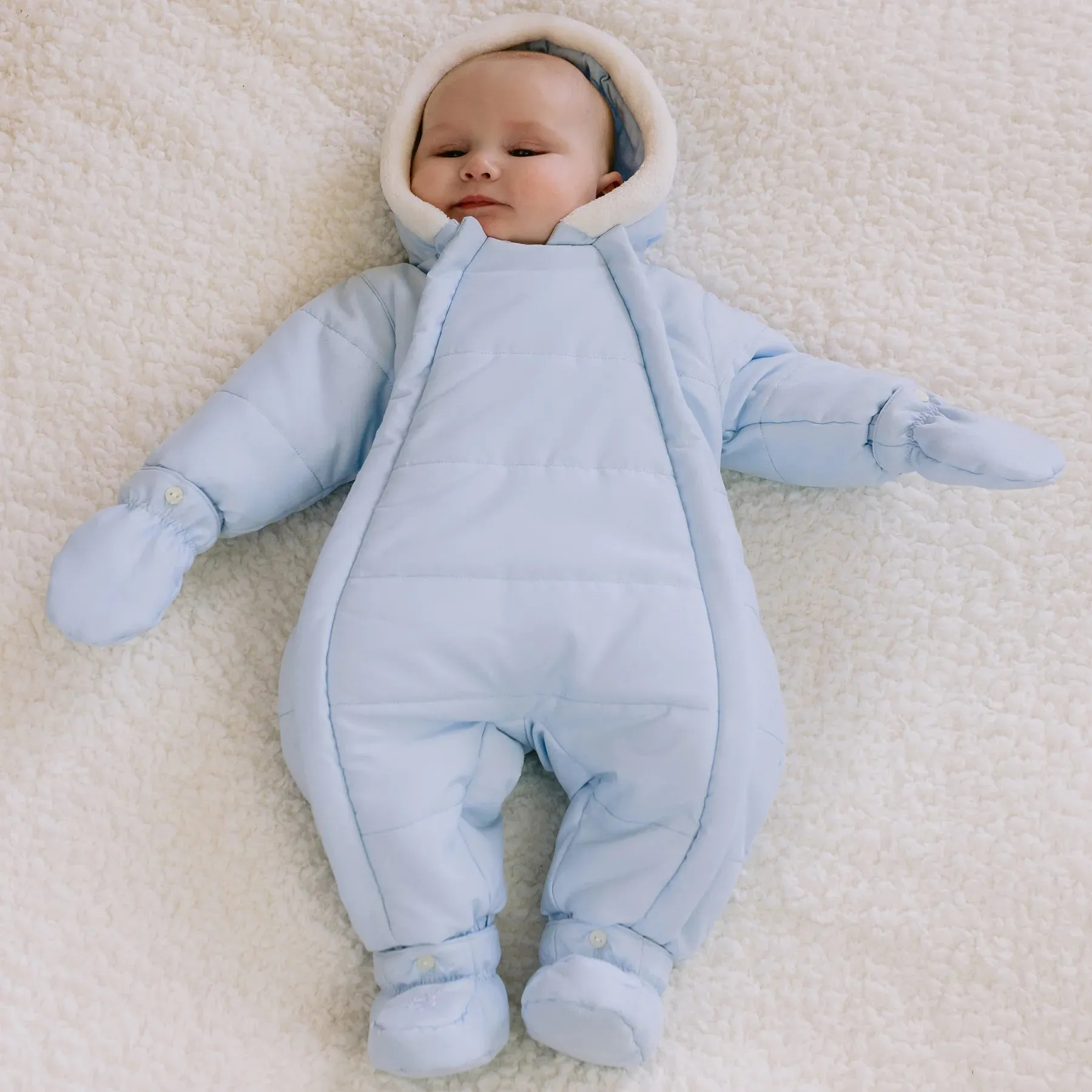 Emile et Rose - Pale Blue snowsuit, Ernie