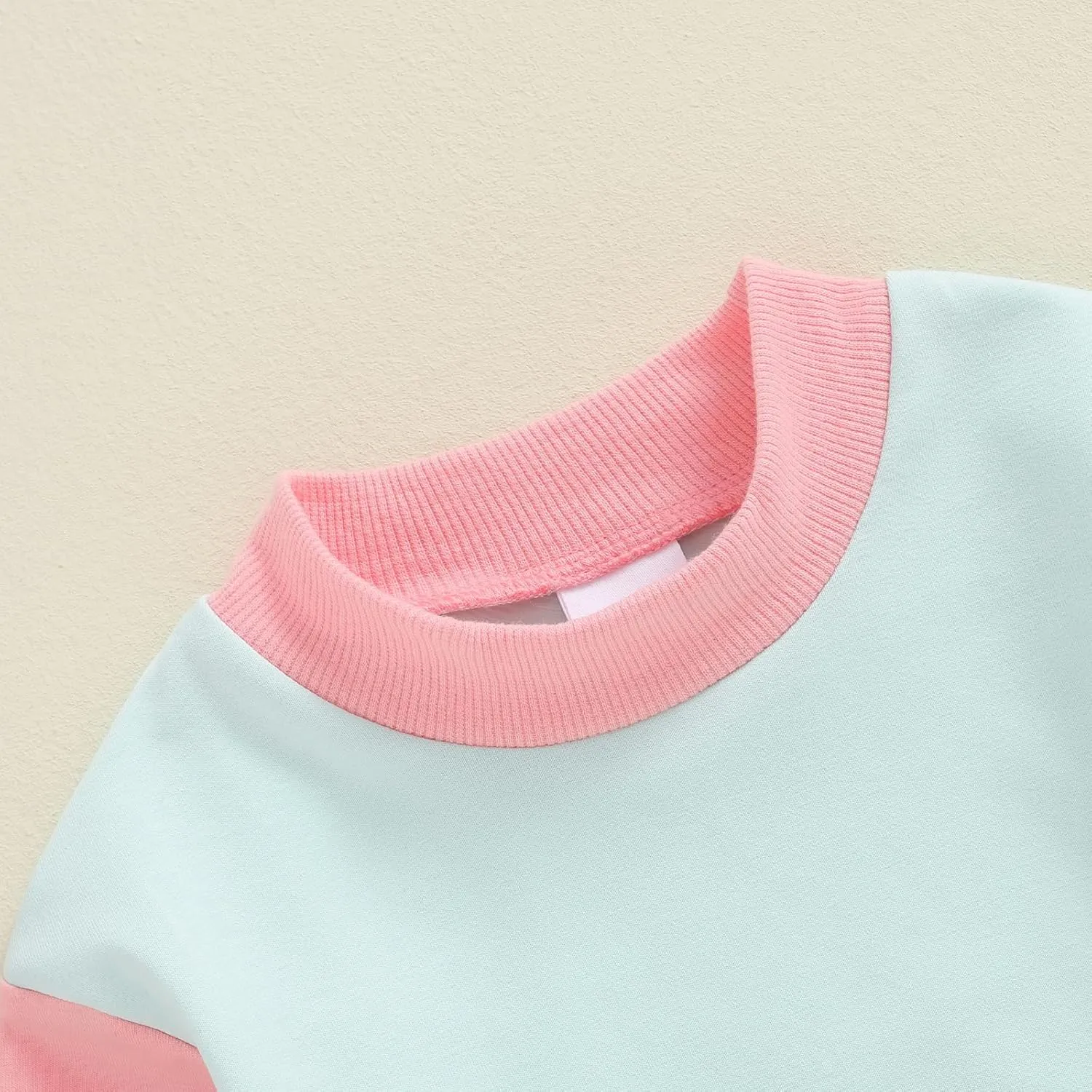Fernvia Toddler Baby Girl Clothes 3 6 9 12 18 24 Months Fall Outfits Solid Long Sleeve Sweatshirt Tops   Pants Set