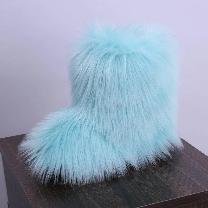 FREE SHIPPING Winter children's imitation fur boots(FC8004)