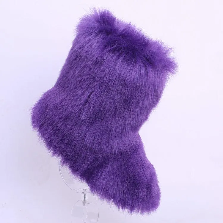 FREE SHIPPING Winter children's imitation fur boots(FC8004)