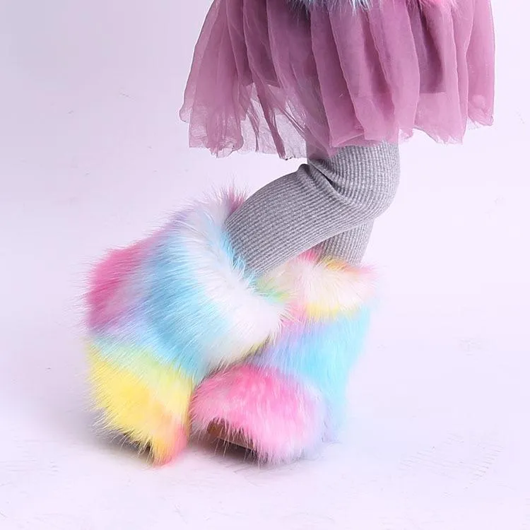 FREE SHIPPING Winter children's imitation fur boots(FC8004)