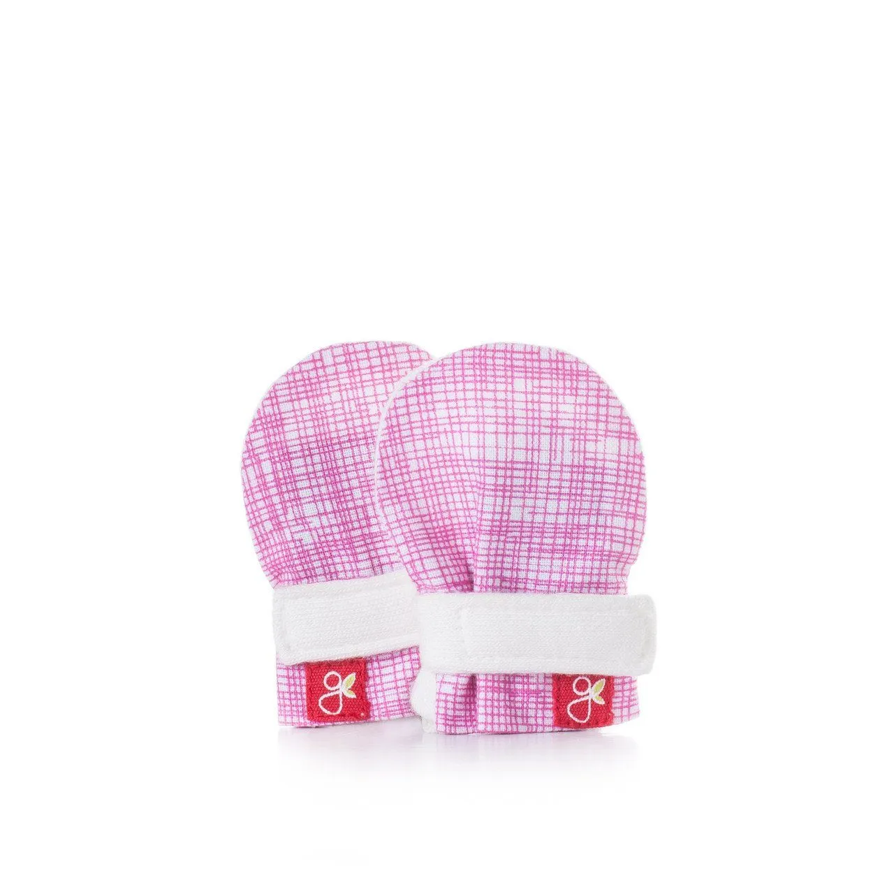 Goumikids Baby Mittens (Chevron   Sketch Pink)