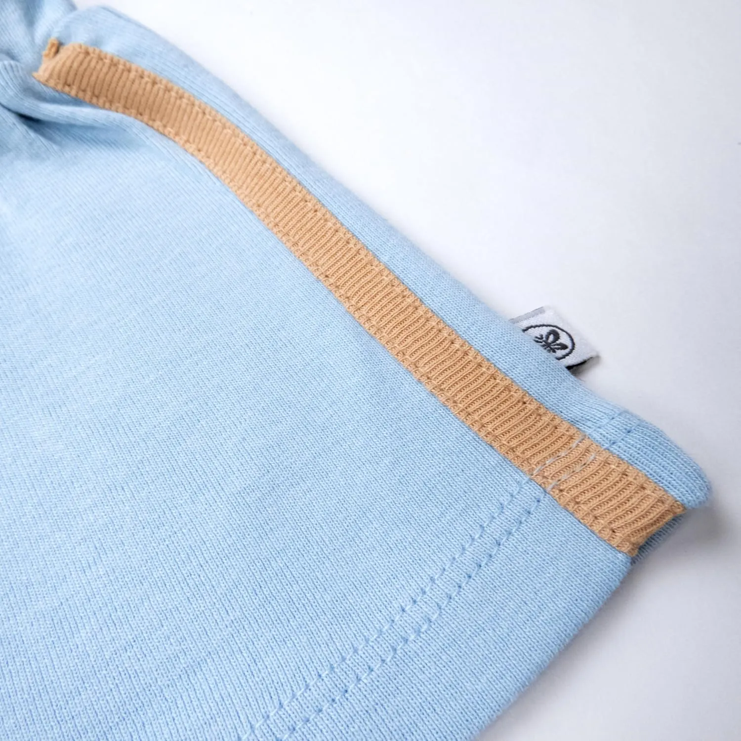 HonestBaby unisex-baby 2-pack Cargo Shorts 100% Organic Cotton for Infant Baby and Toddler, Boys, Girls