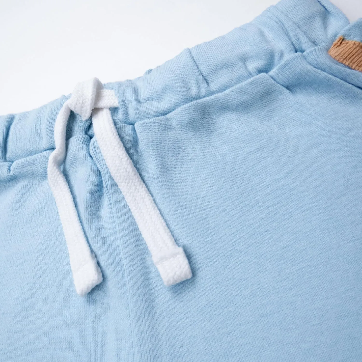 HonestBaby unisex-baby 2-pack Cargo Shorts 100% Organic Cotton for Infant Baby and Toddler, Boys, Girls