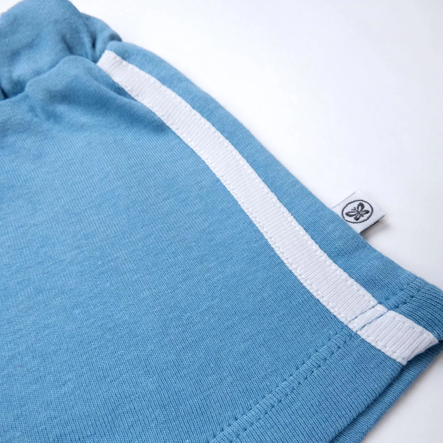 HonestBaby unisex-baby 2-pack Cargo Shorts 100% Organic Cotton for Infant Baby and Toddler, Boys, Girls