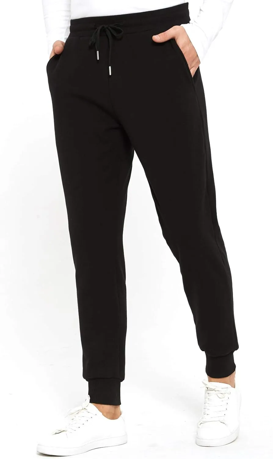 Inno 30" 32" 34" 36" 38" Men's Baby Polar Fleece Lined Jogger Pants Thermal Sweatpants Warm Winter Athletic Lounge Short Long