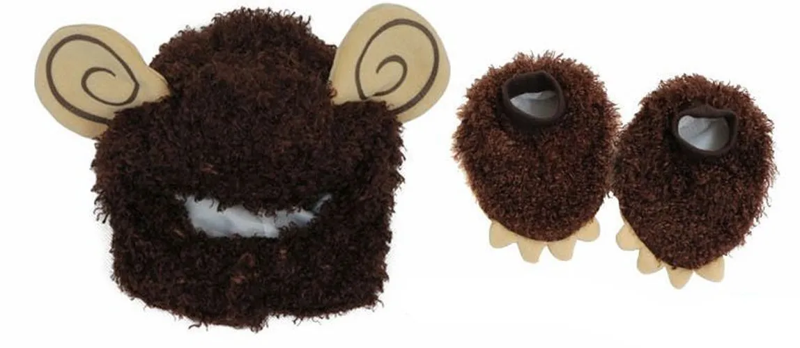 Monkey Romper Baby Infant Toddler Animal Onesie Costume