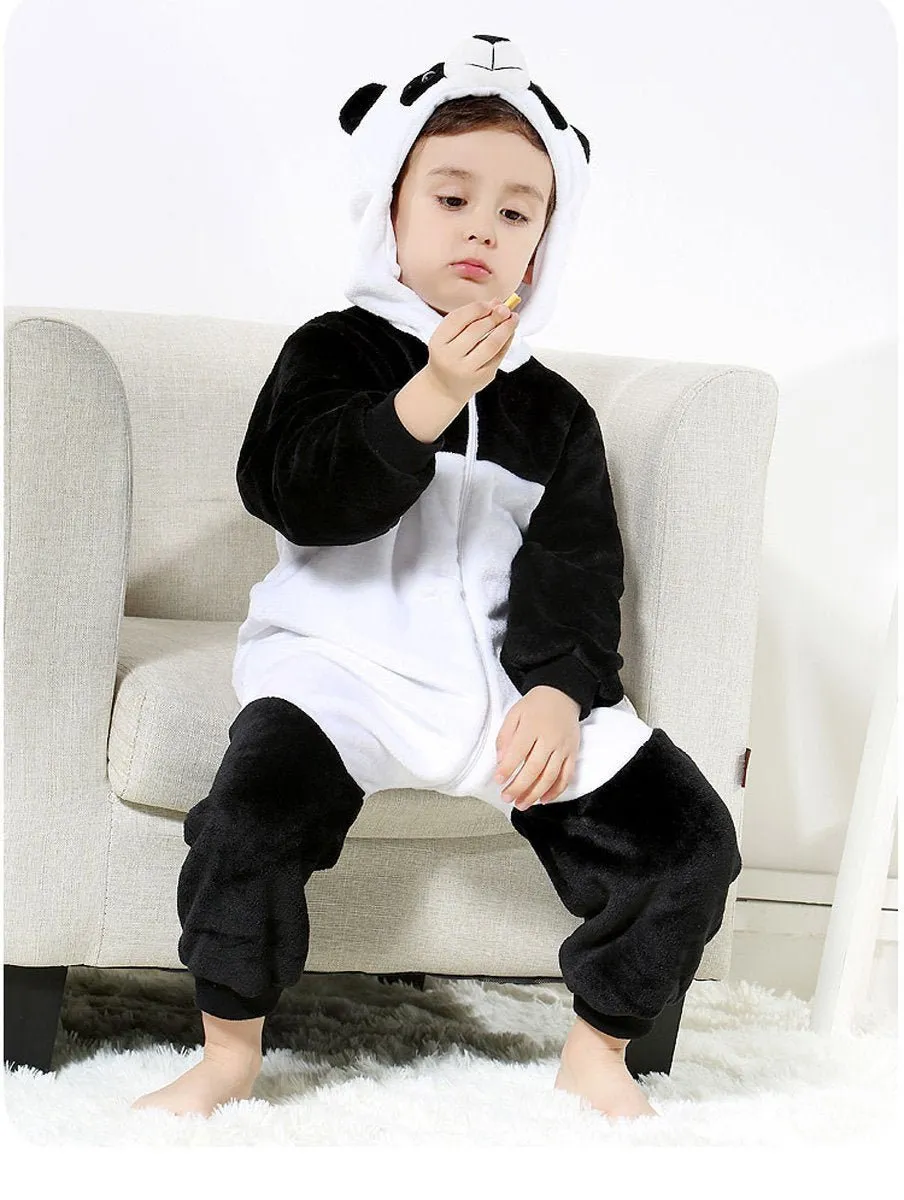 Panda Kigurumi Baby Infant Toddler Animal Onesie Costume