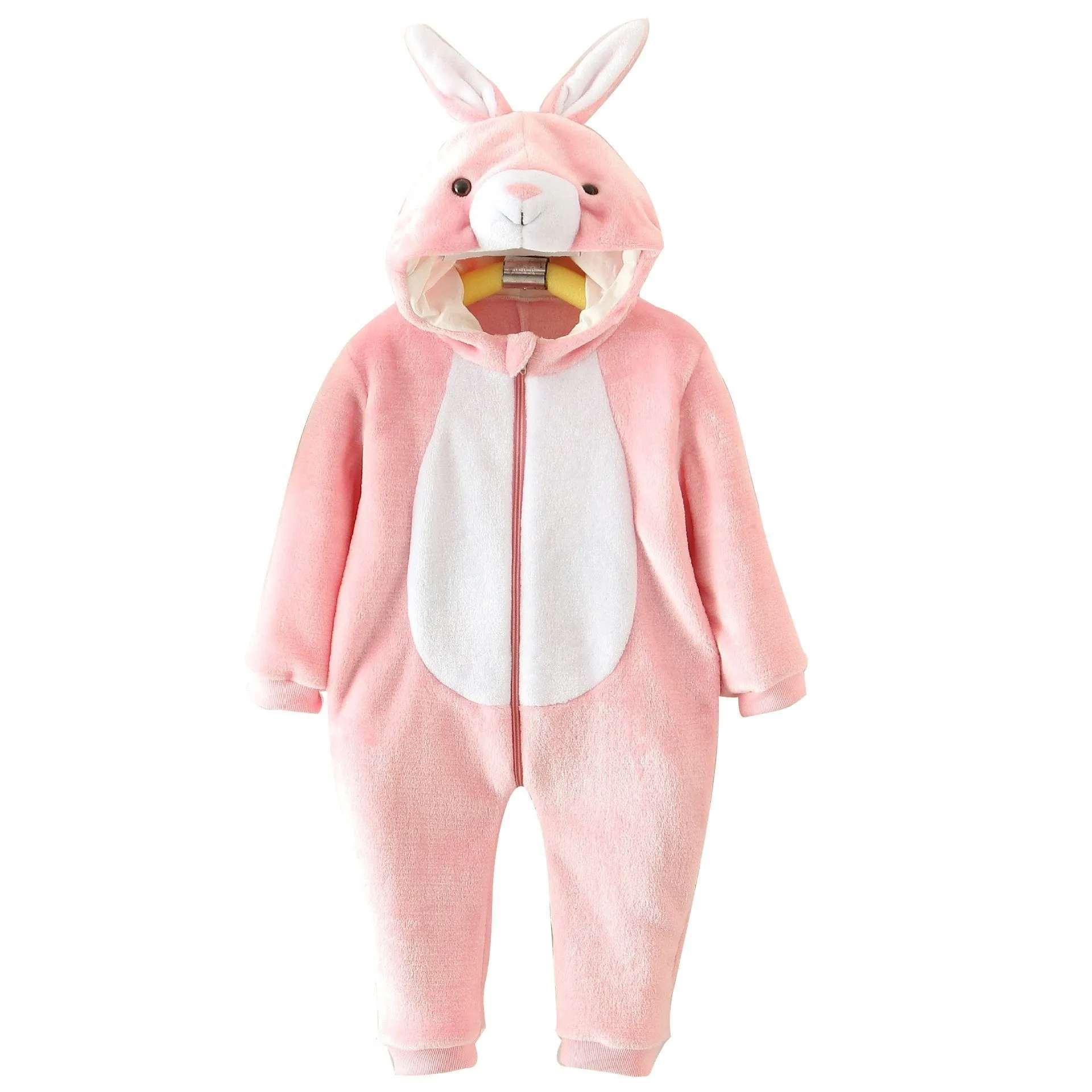 Pink Rabbit Baby Infant Toddler Animal onesies Easter Costumes