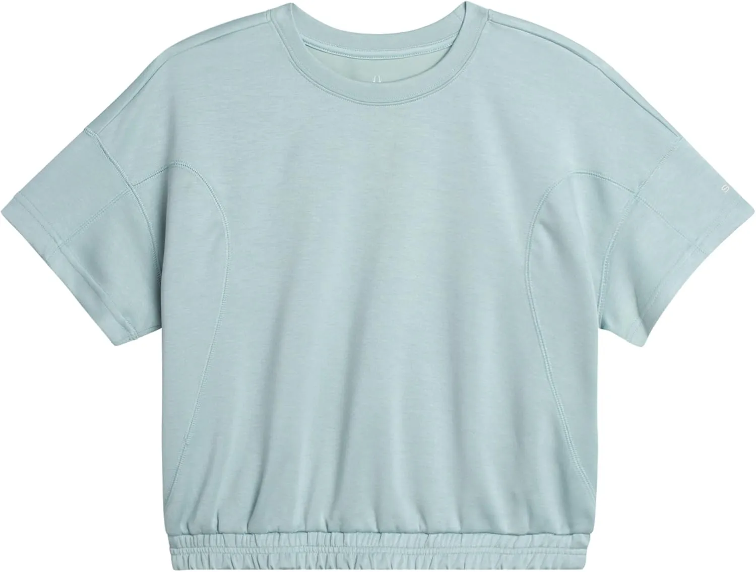Spyder Womens Crop Tops - UPF 30  Short Sleeve Crewneck Baby Tee, Boxed Fit Cropped T Shirts for Women (Sizes: S-XL)