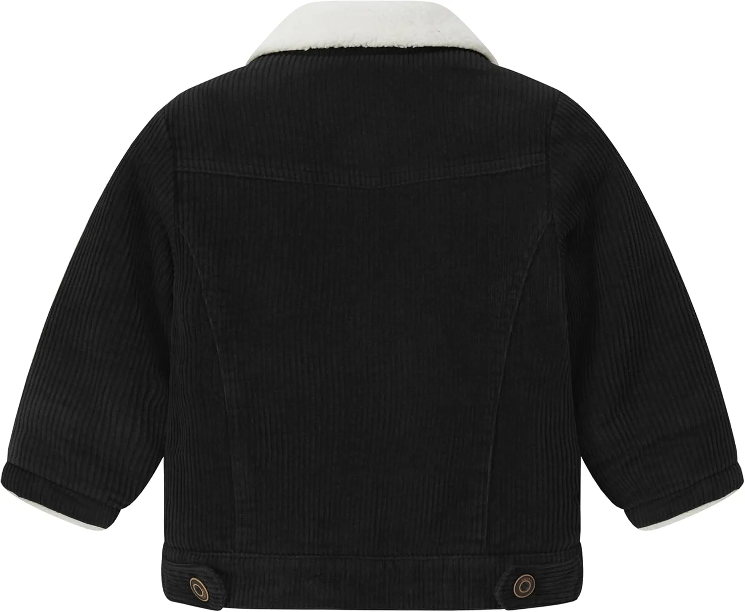 Toddler Boy Winter Corduroy Jacket Baby Girl Fall Sherpa Lined Outwear Coat