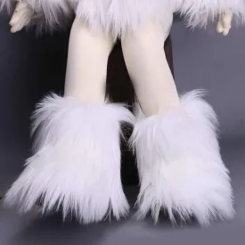 Wholesale winter children's imitation fur boots(FD8004)