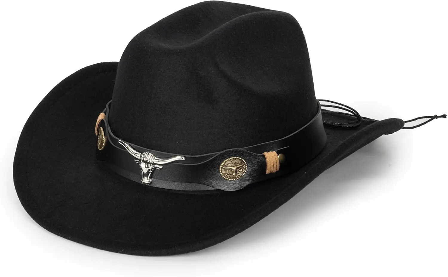 Women Western Rhinestone Cowboy Hat - Classic Bling Diamond Band Decoration Rodeo Fedora Hat(Size:Large)